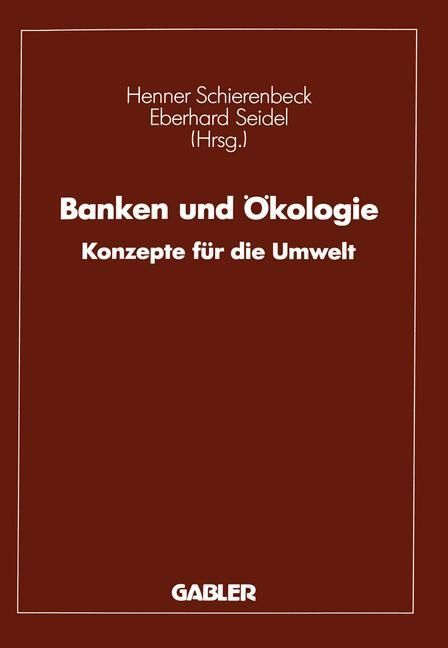 Produktbild: Banken und &Ouml;kologie