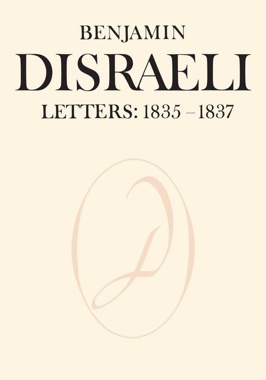 Produktbild: Benjamin Disraeli Letters