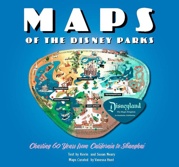 Produktbild: Maps of the Disney Parks