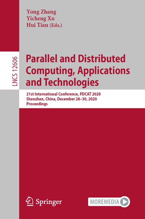 Produktbild: Parallel and Distributed Computing, Applications and Technologies