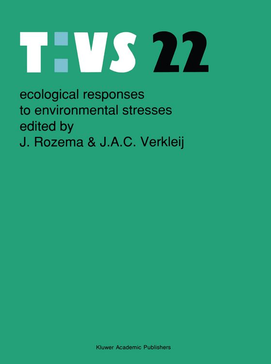 Produktbild: Ecological responses to environment stresses