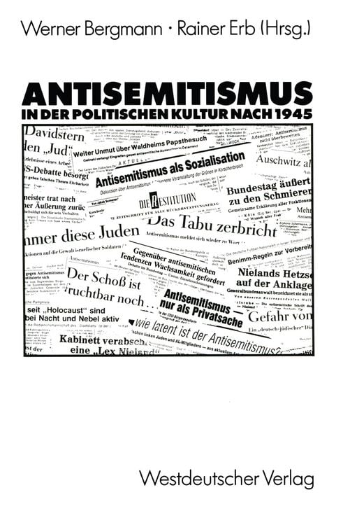 Produktbild: Antisemitismus in der politischen Kultur nach 1945