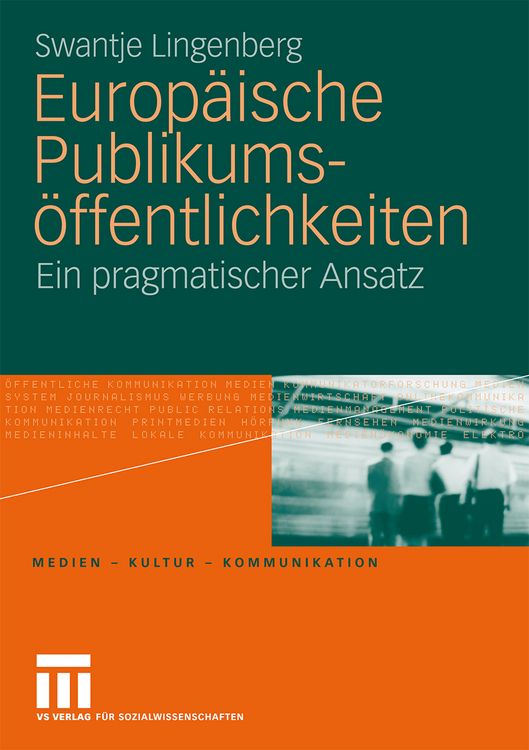 Produktbild: Europ&auml;ische Publikums&ouml;ffentlichkeiten