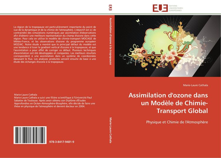Produktbild: Assimilation d'ozone dans un Mod&egrave;le de Chimie-Transport Global