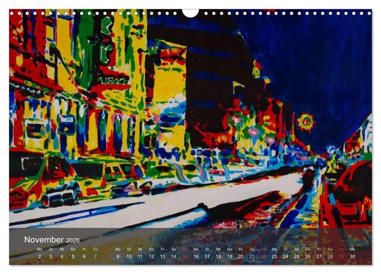 Produktbild: Alena Steinlechner, Acryl auf Leinwand (Wandkalender 2026 DIN A3 quer), CALVENDO Monatskalender