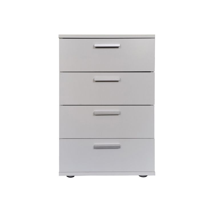 Produktbild: HTI-Living Nachtkonsole Nachtschrank Nina 4 Wei&szlig; Nachtkonsole Nachtschrank Nina 4 Wei&szlig;