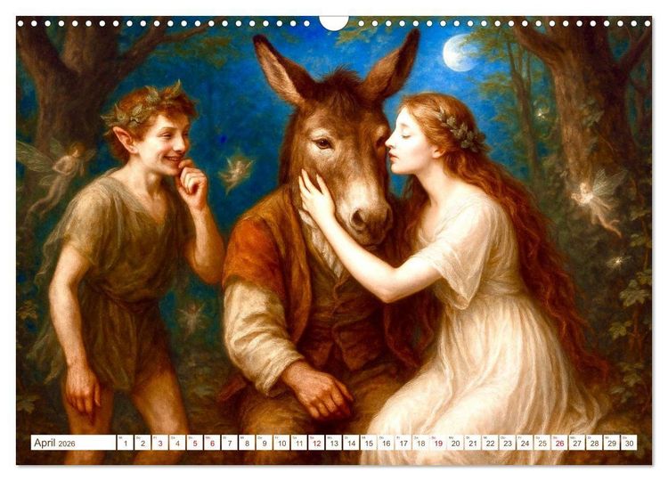 Produktbild: William Shakespeare (Wandkalender 2026 DIN A3 quer), CALVENDO Monatskalender