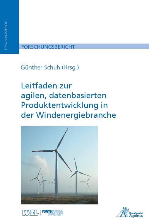 Produktbild: Leitfaden zur agilen, datenbasierten Produktentwicklung in der Windenergiebranche