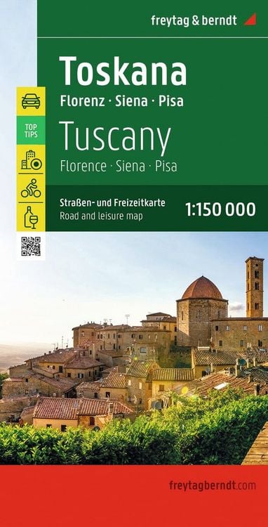 Produktbild: Freytag & berndt Stra&szlig;enkarte Toskana 1:150.000