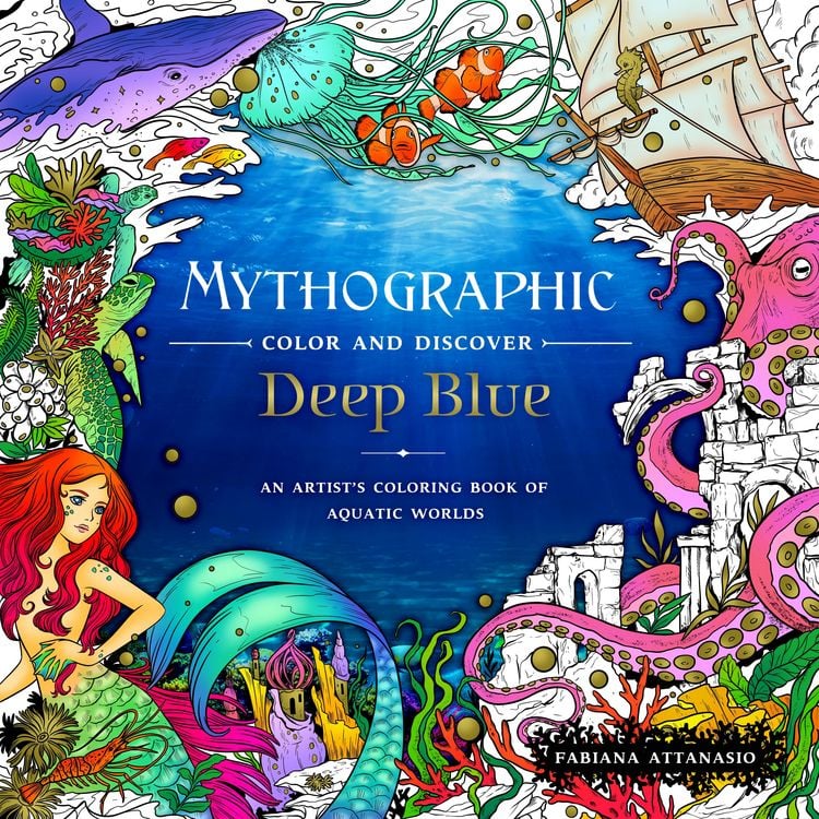 Produktbild: Mythographic Color and Discover: Deep Blue