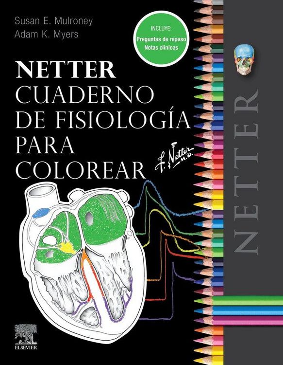 Produktbild: NETTER. Cuaderno de fisiolog?a para colorear