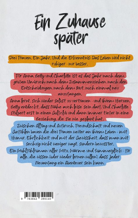 Produktbild: Ein Zuhause sp&auml;ter