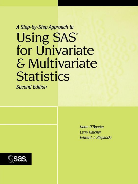 Produktbild: SAS Univariate and Multivariate 2e