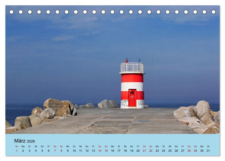 Produktbild: Nazare (Tischkalender 2026 DIN A5 quer), CALVENDO Monatskalender
