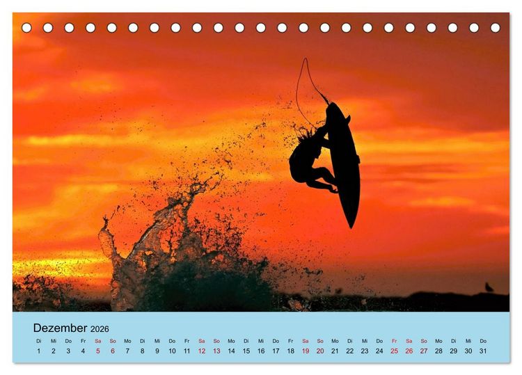 Produktbild: Nazare (Tischkalender 2026 DIN A5 quer), CALVENDO Monatskalender