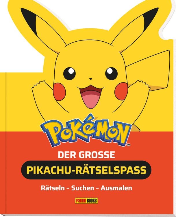 Produktbild: Pok&eacute;mon: Der gro&szlig;e Pikachu-R&auml;tselspa&szlig; - R&auml;tseln - Suchen - Ausmalen