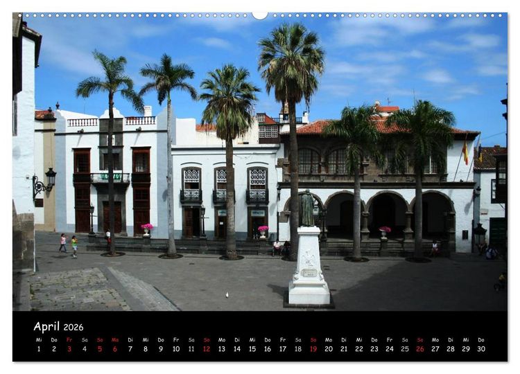 Produktbild: La Palma, Isla bonita (Wandkalender 2026 DIN A2 quer), CALVENDO Monatskalender