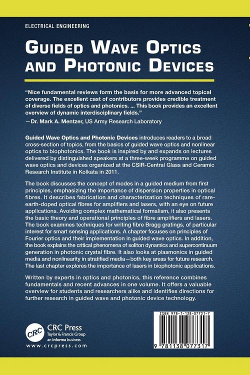 Produktbild: Guided Wave Optics and Photonic Devices