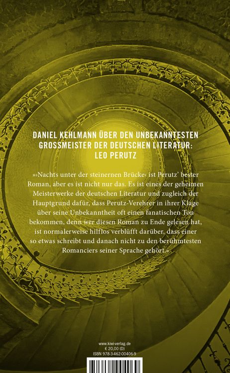 Produktbild: Daniel Kehlmann &uuml;ber Leo Perutz