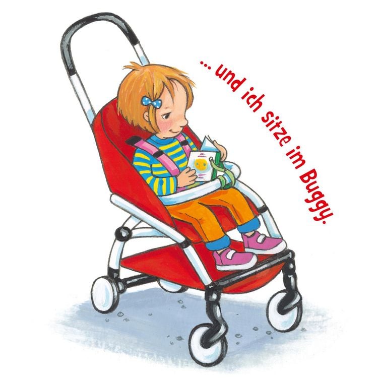 Produktbild: Baby Pixi 66: Mein Baby-Pixi-Buggybuch: Drau&szlig;en unterwegs
