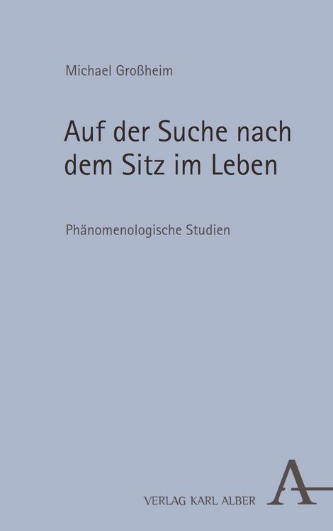 Produktbild: Auf der Suche nach dem Sitz im Leben