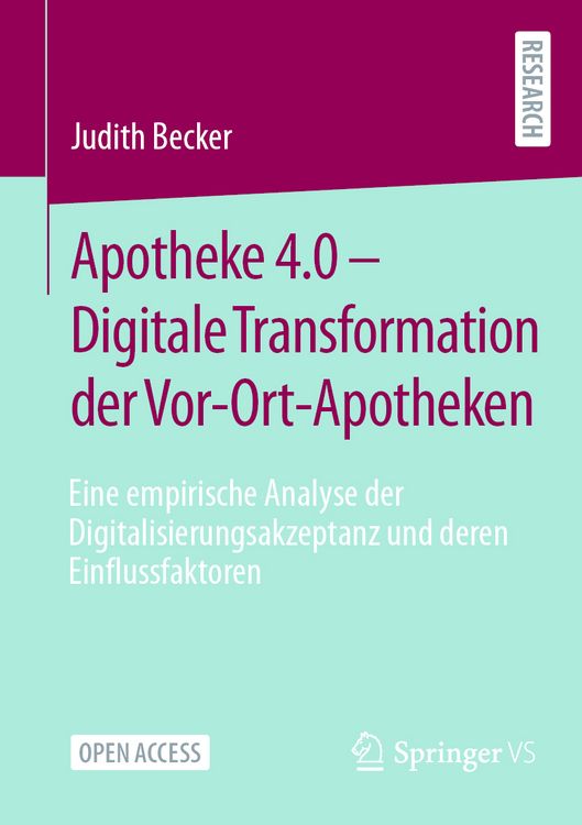 Produktbild: Apotheke 4.0 &ndash; Digitale Transformation der Vor-Ort-Apotheken