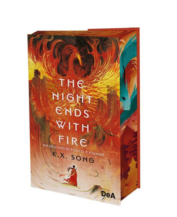 Produktbild: The night ends with fire. Un destino di fuoco e fiamme. Booklover approved