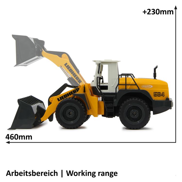 Produktbild: Jamara Radlader Liebherr 564 1:20 2,4G