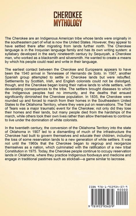 Produktbild: Cherokee Mythology