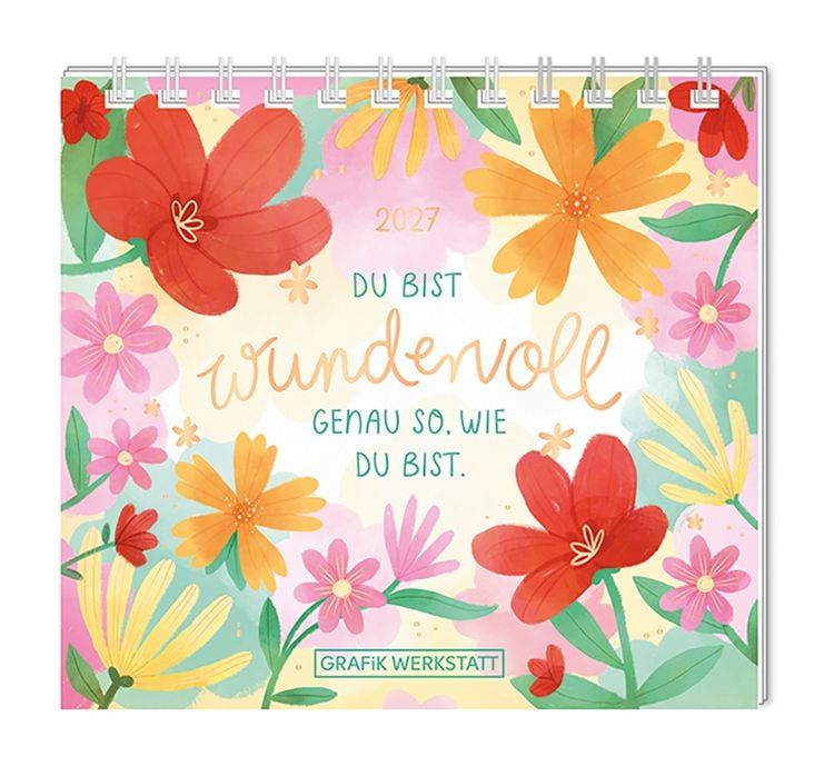 Produktbild: Mini-Kalender 2027 Du bist wundervoll