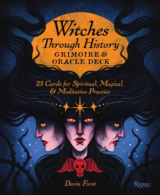 Produktbild: Witches Through History: Grimoire and Oracle Deck: 25 Cards for Spiritual, Magical & Meditative Practice