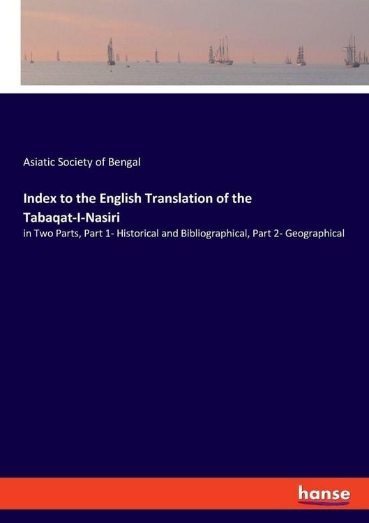 Produktbild: Index to the English Translation of the Tabaqat-I-Nasiri