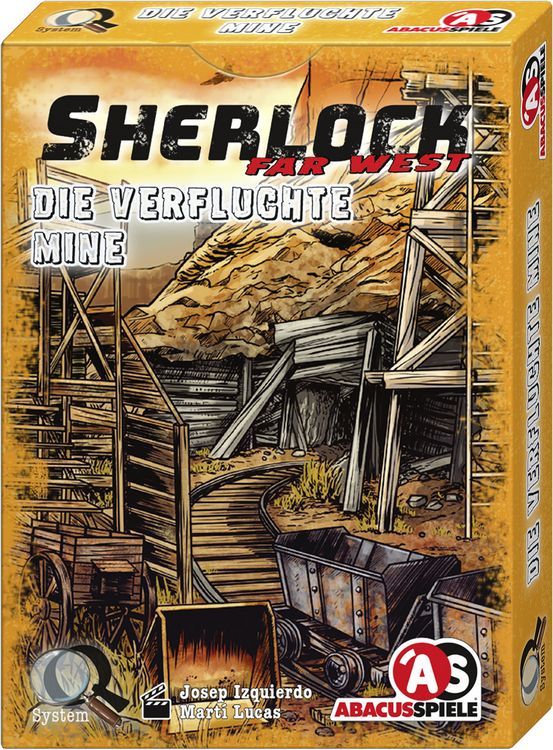 Produktbild: Sherlock Far West - Die verfluchte Mine (Spiel)
