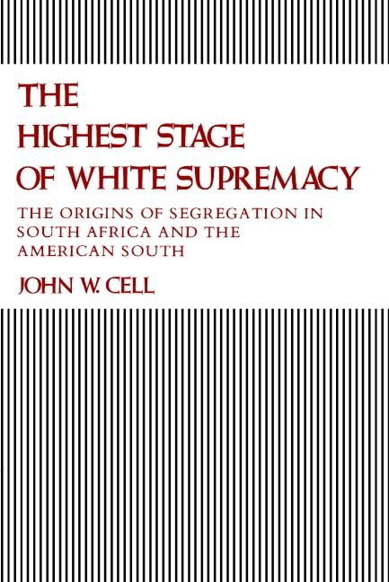 Produktbild: The Highest Stage of White Supremacy