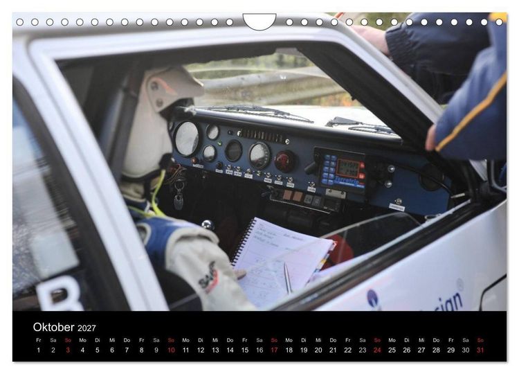Produktbild: Asphalt und Schotter Rallye (Wandkalender 2027 DIN A4 quer), CALVENDO Monatskalender