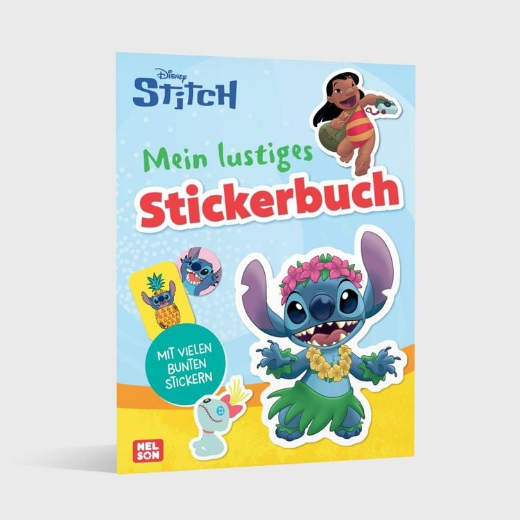 Produktbild: Disney Kreative Besch&auml;ftigung: Stitch: Mein lustiges Stickerbuch