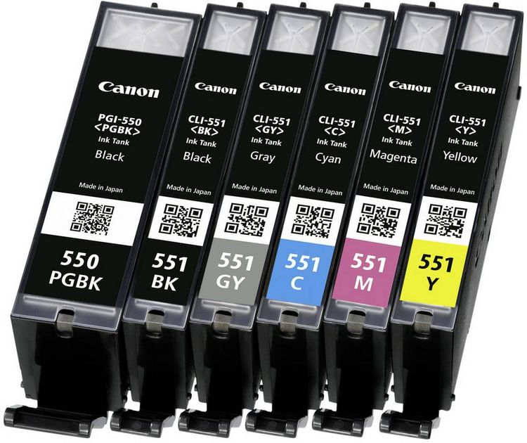 Produktbild: CANON Tintenpatronen/Druckk&ouml;pfe f&uuml;r Inkjetdrucker/Multifunktionsger&auml;te