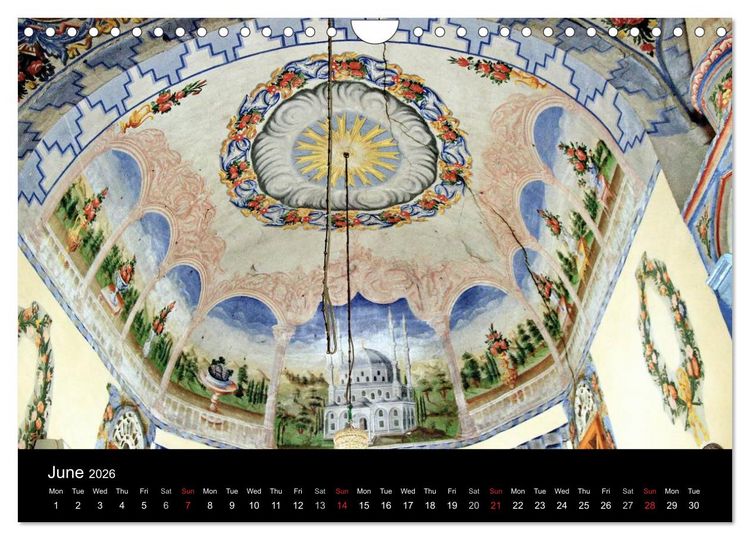 Produktbild: Monuments of Kosovo 2026 (Wall Calendar 2026 DIN A4 landscape), CALVENDO 12 Month Wall Calendar