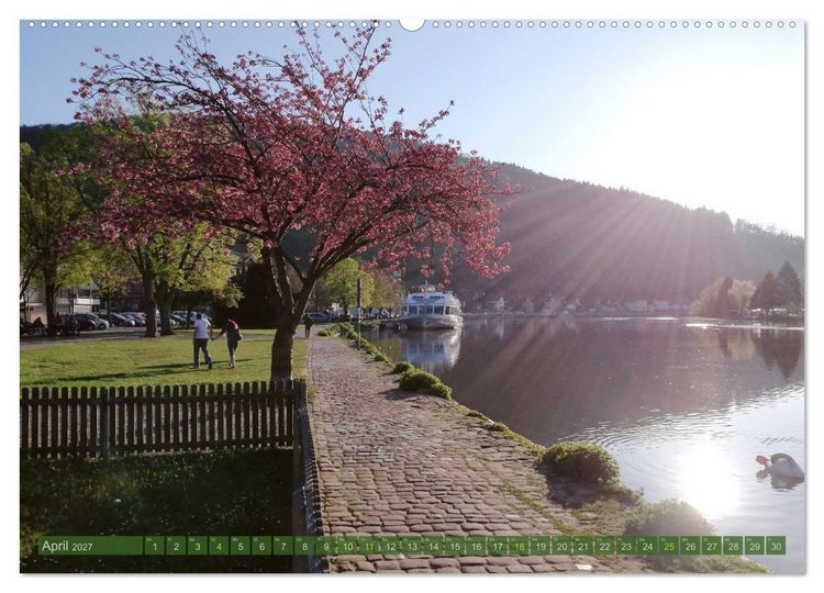 Produktbild: Wanderbares Miltenberg (hochwertiger Premium Wandkalender 2027 DIN A2 quer), Kunstdruck in Hochglanz