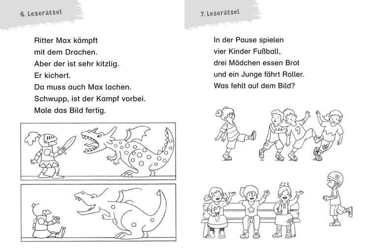 Produktbild: Duden Leseprofi &ndash; Lustiger R&auml;tselspa&szlig; f&uuml;r Erstleser, 1. Klasse