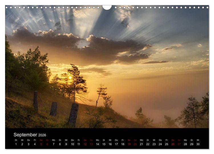 Produktbild: Wundersame Natur in Deutschland (Wandkalender 2026 DIN A3 quer), CALVENDO Monatskalender