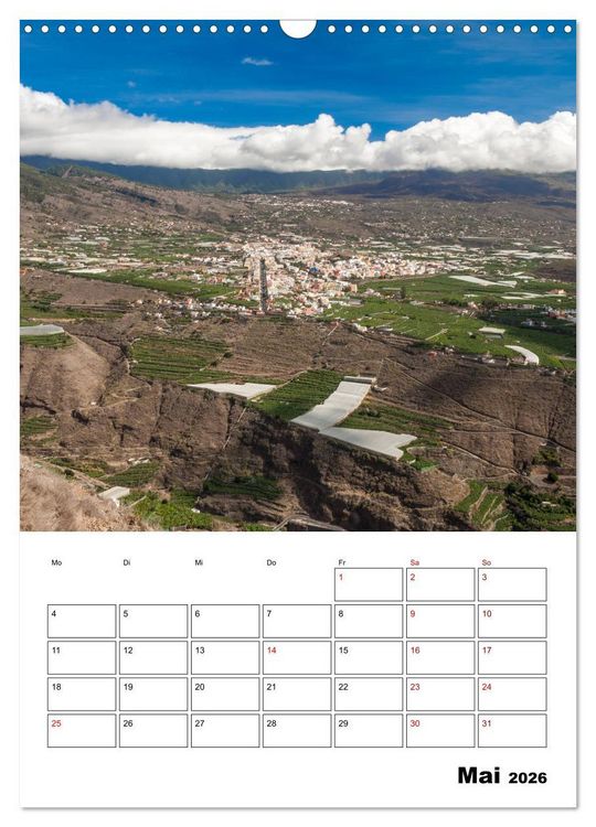 Produktbild: Wanderparadies La Palma (Wandkalender 2026 DIN A3 hoch), CALVENDO Monatskalender