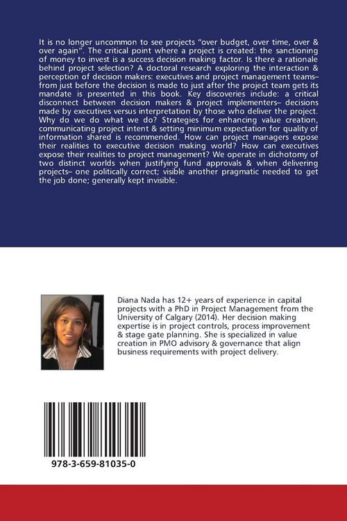 Produktbild: Project Approval Decisions: Exploring Success Factors