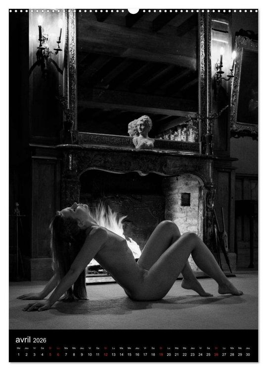 Produktbild: Les dames du ch&acirc;teau (Calendrier mural 2026 DIN A2 horizontal) calendrier de bureau