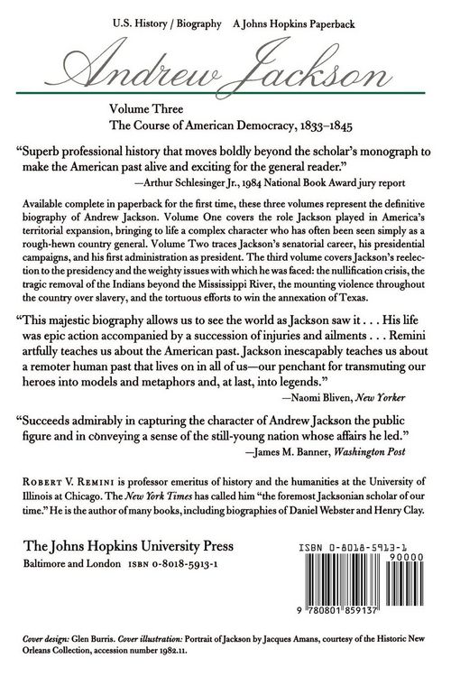 Produktbild: The Course of American Democracy, 1833-1845