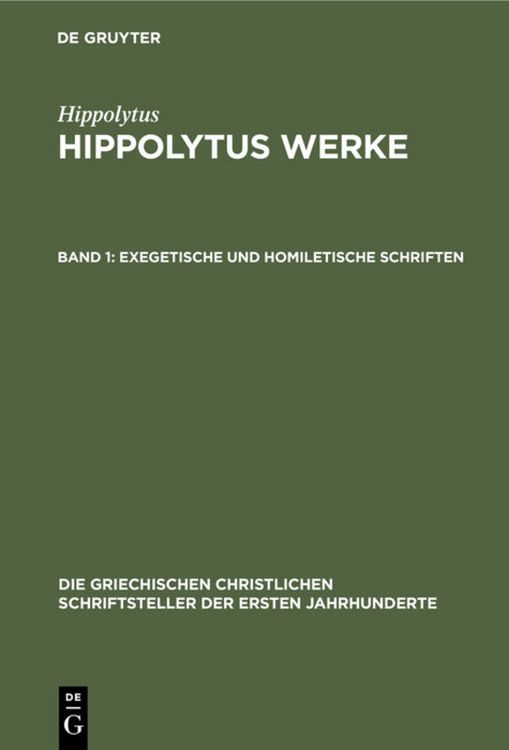 Produktbild: Exegetische und homiletische Schriften
