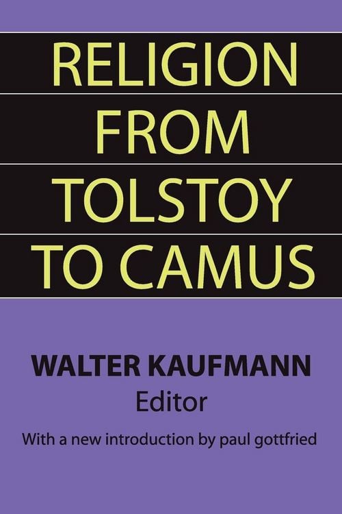 Produktbild: Religion from Tolstoy to Camus