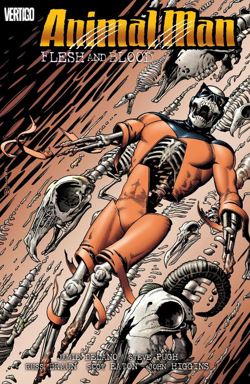 Produktbild: Delano, J: Animal Man Vol. 6 Flesh And Blood