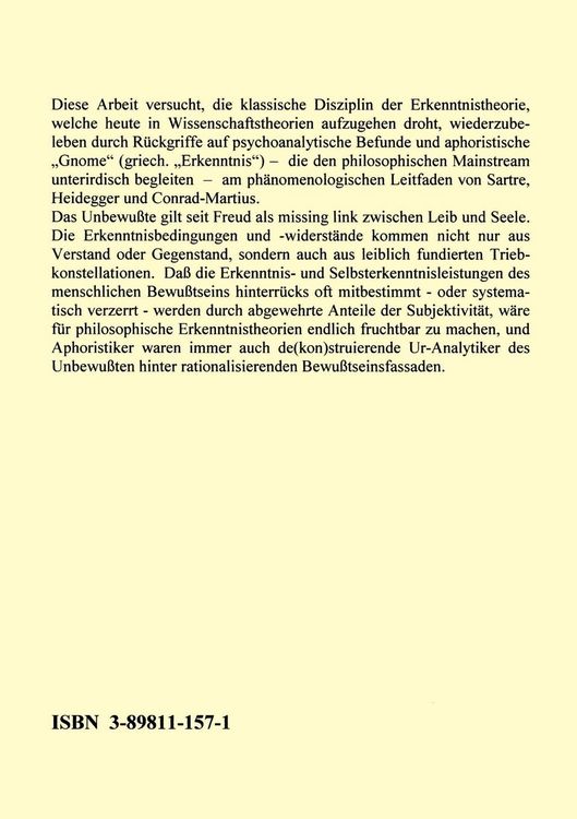 Produktbild: Objektivit&auml;t durch Subjektivit&auml;t oder umgekehrt ?