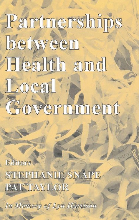 Produktbild: Partnerships Between Health and Local Government